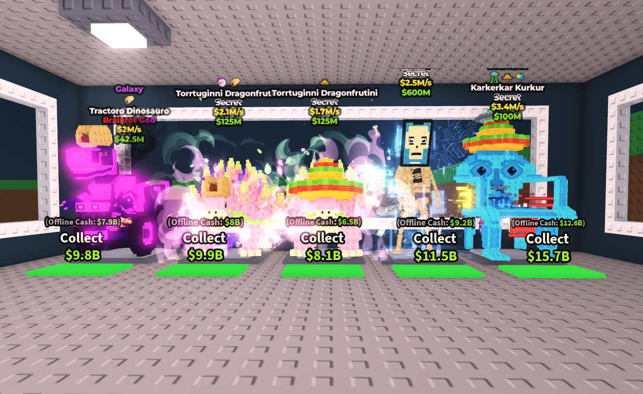 Roblox | Steal A Brainrot | Gold Diamond Rainbow Galaxy | Cheap – Fast – Safe ✅