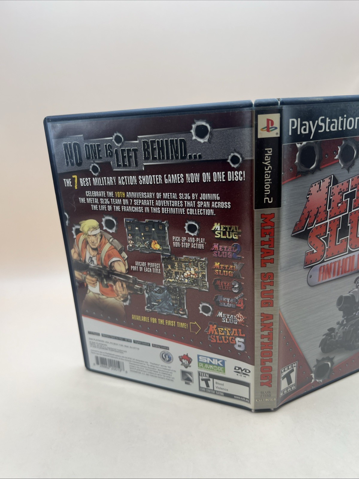 Metal Slug Anthology PlayStation 2 PS2