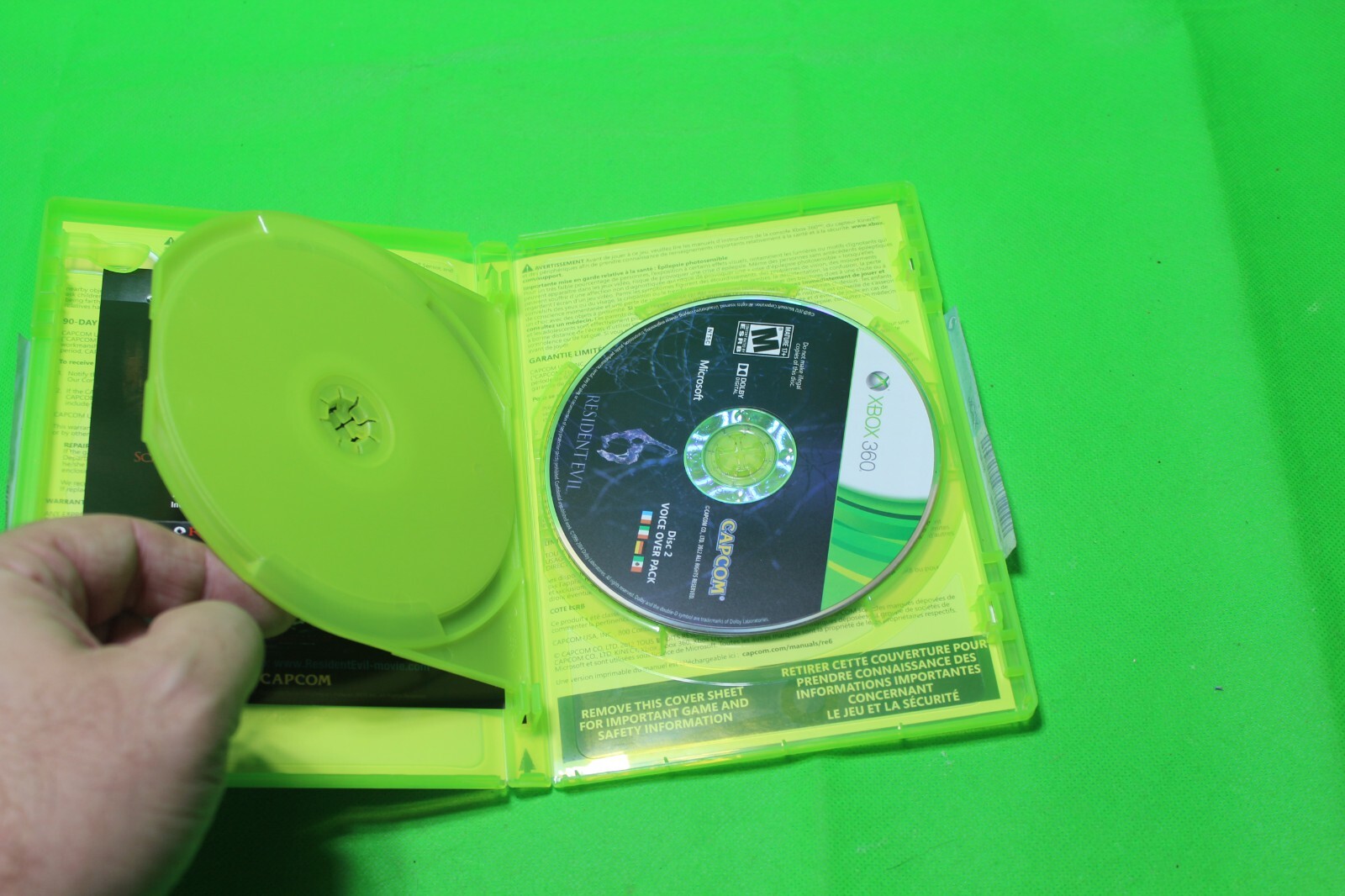 Resident Evil 6 – Microsoft Xbox 360 Authentic Tested and Cleaned