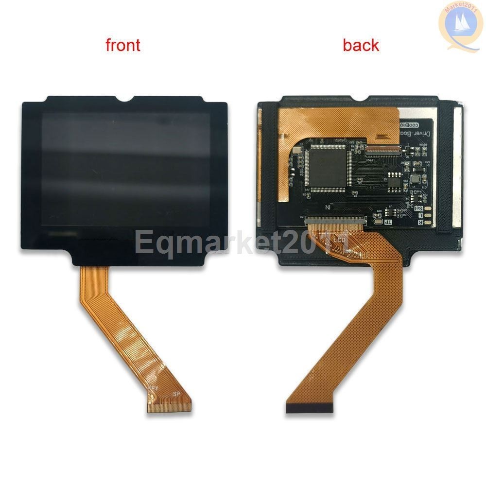 GBA SP IPS LCD Backlight Screen Kit+Shell Drop in Easy For GameBoy Advance SP