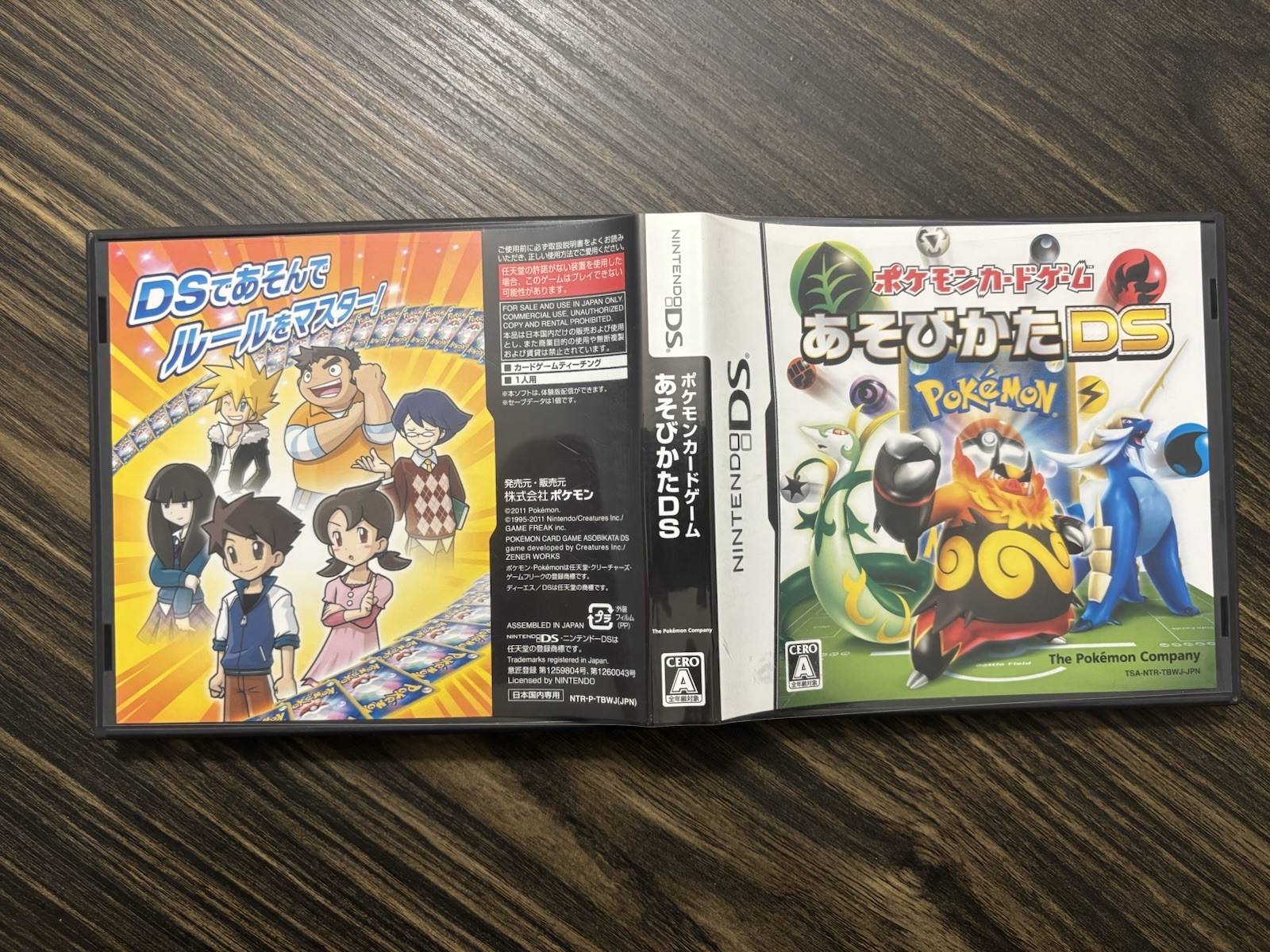 Pokemon Nintendo DS TCG Card Game Asobikata w/Box Japanese – US Seller