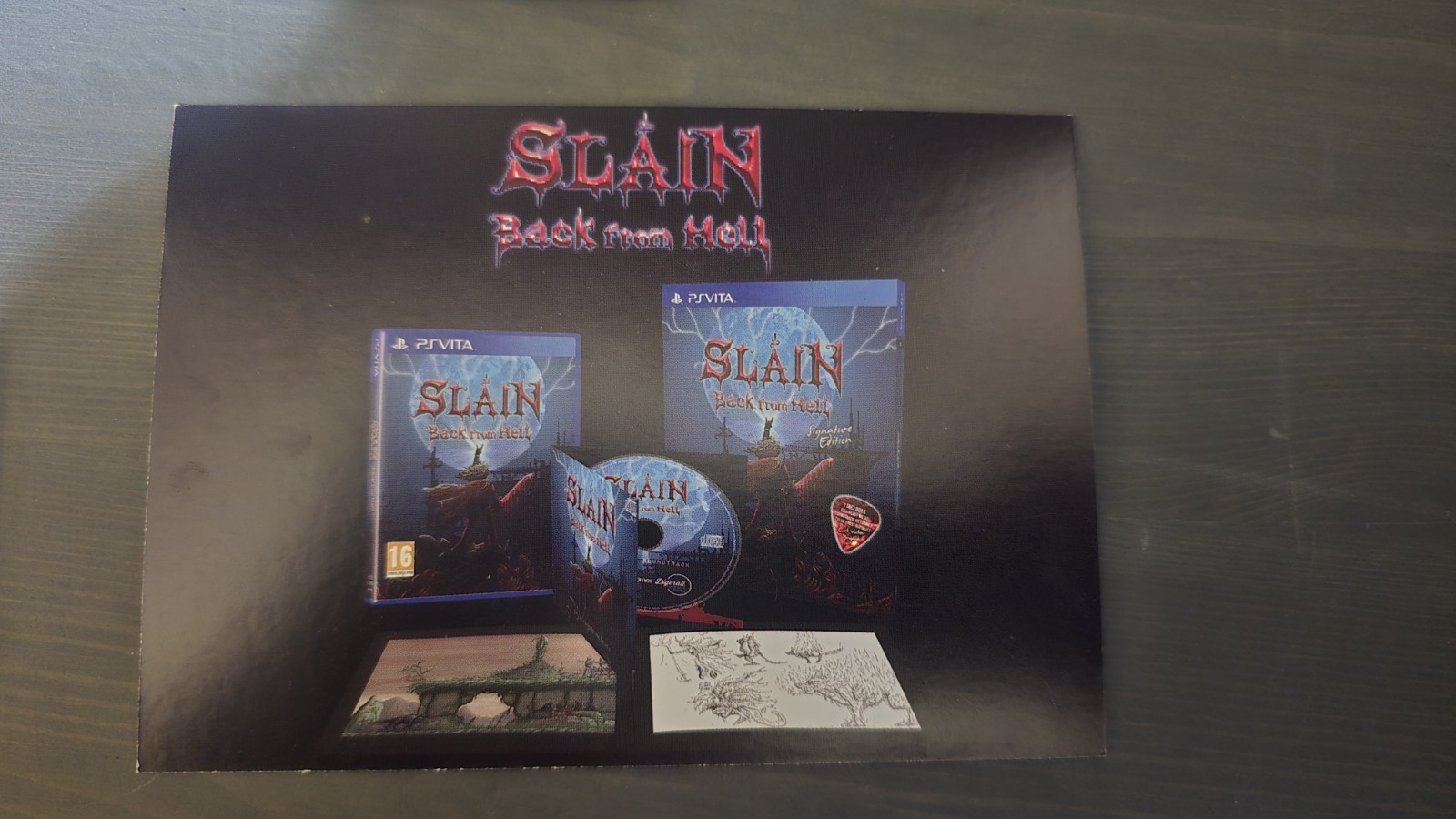 SLAIN – BACK FROM HELL SIGNATURE EDITION FOR PS VITA