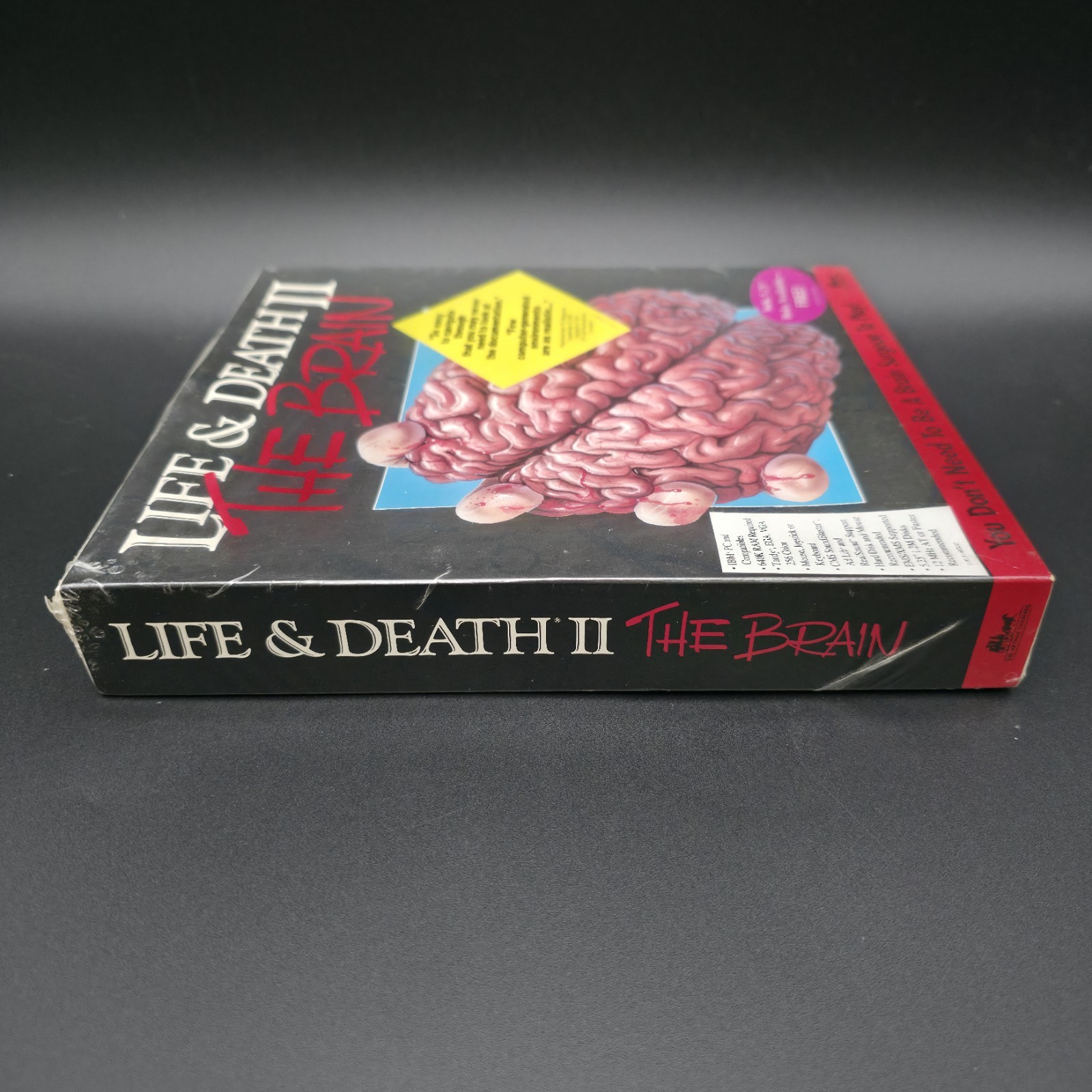 Life & Death II: The Brain, 1990, Big Box, New & Sealed