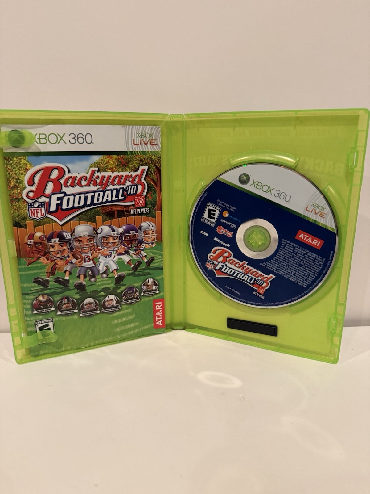 Backyard Football ’10 (Microsoft Xbox 360, 2009) – CIB Complete – Tested