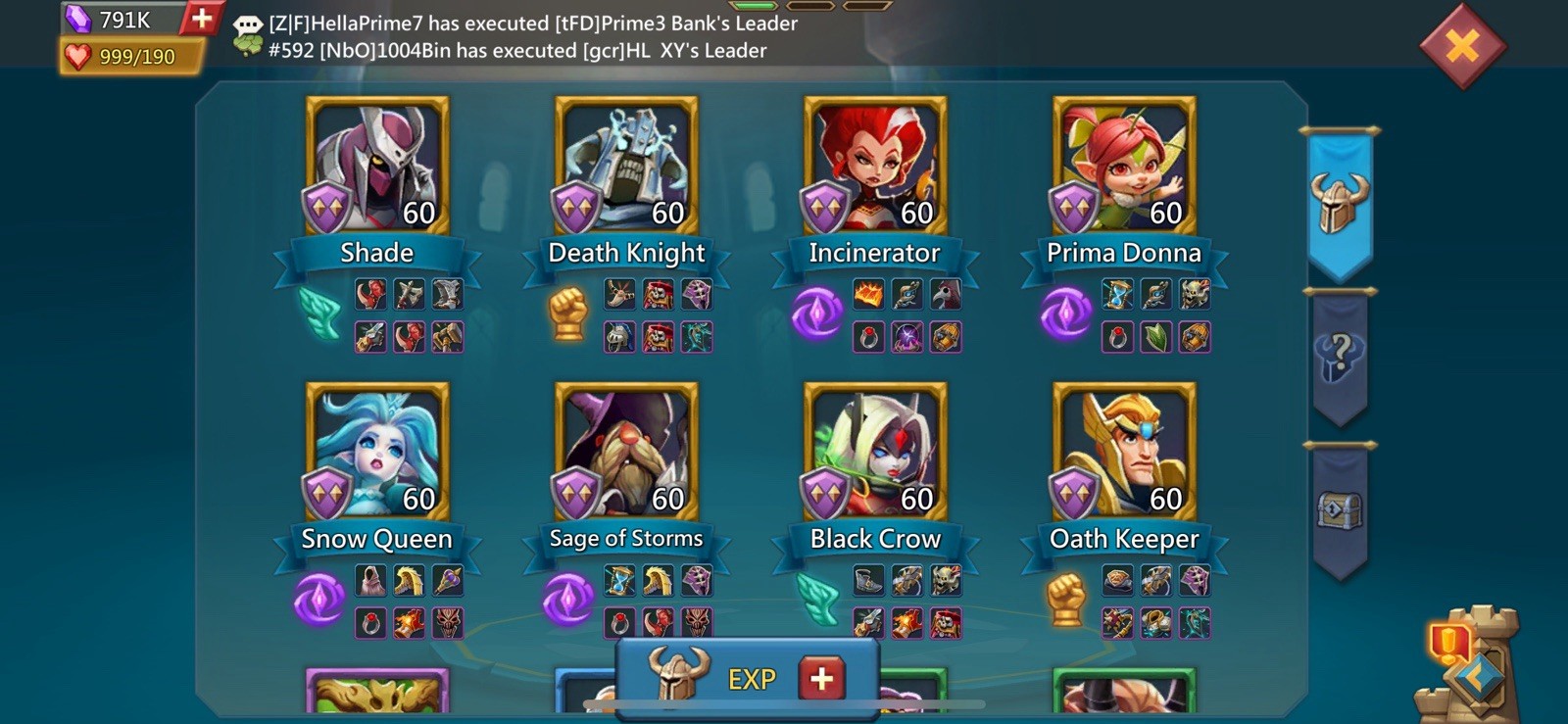 Lords Mobile Account t-5