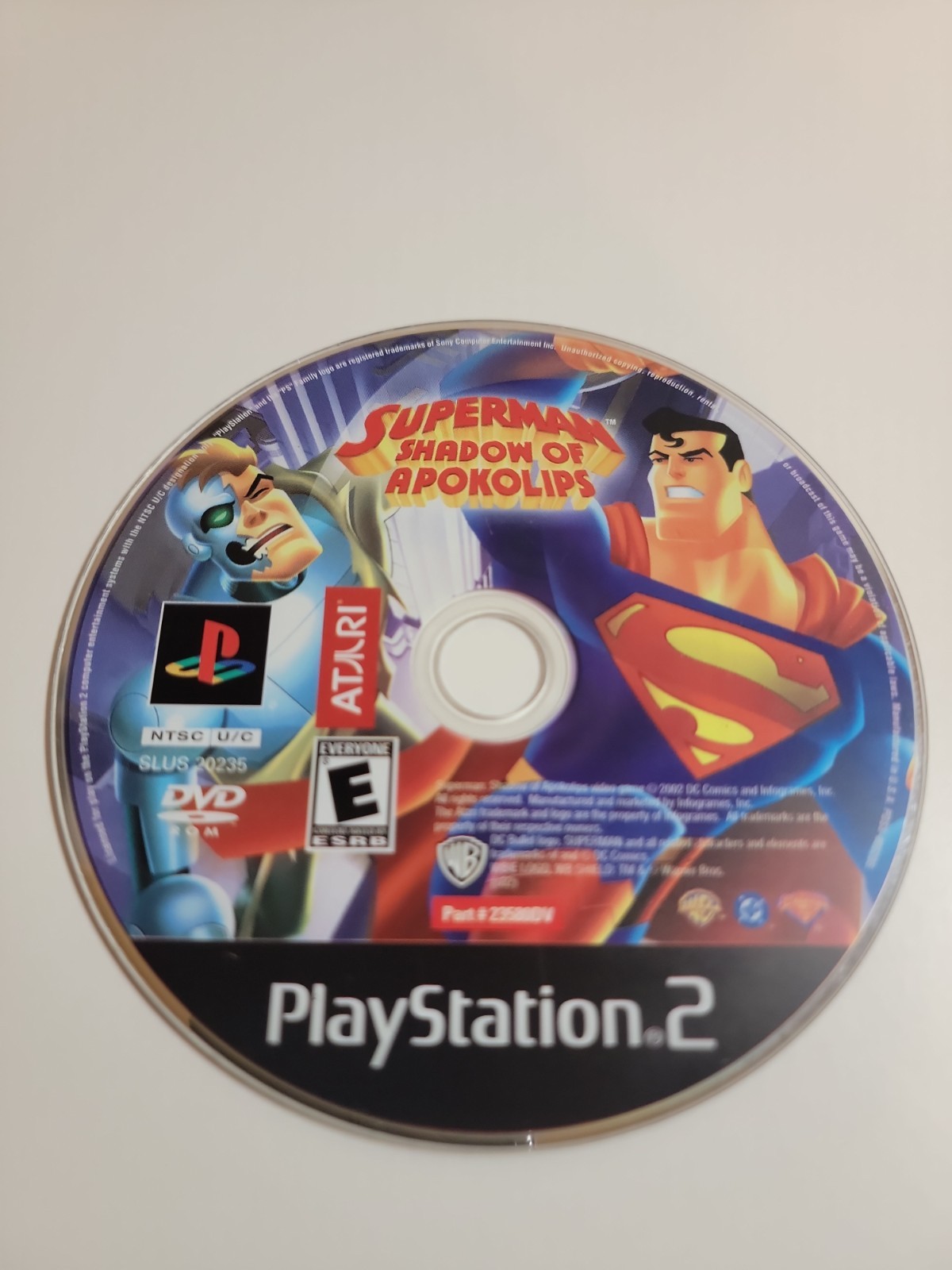 PS2 6 GAME LOT SUPER HEROES MARVEL DC SUPERMAN X-MEN LEGENDS SPIDER-MAN JUSTICE