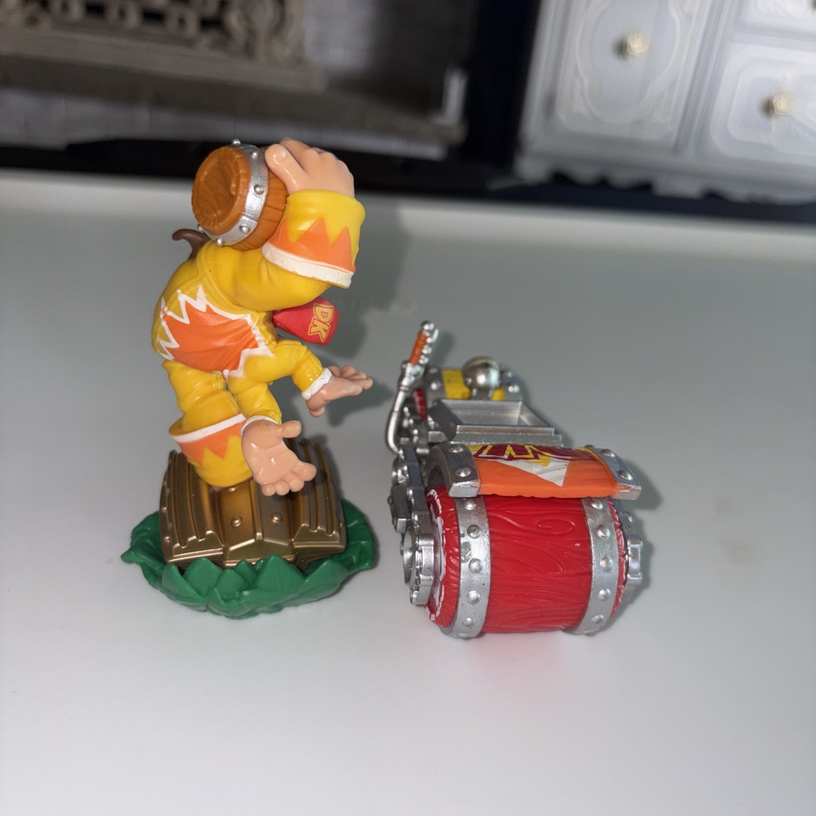 Skylanders Superchargers Turbo Charged Donkey Kong & Barrel Blaster 2015 Rare