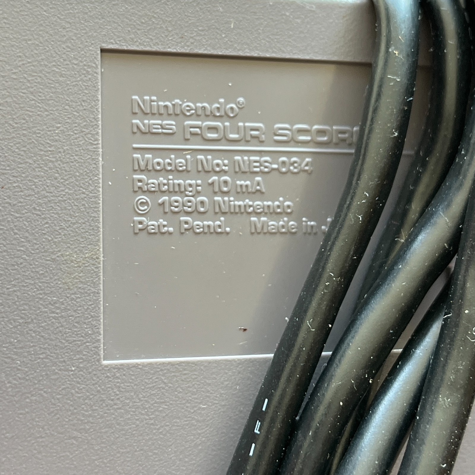 Four Score Nintendo Controller NES 4 Player Fun NES-034