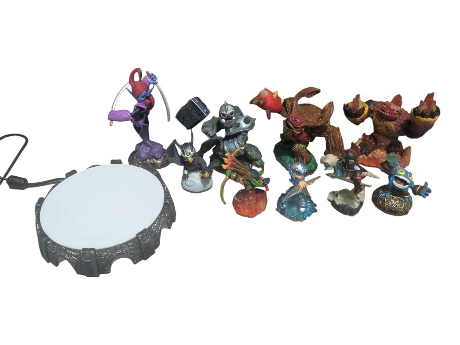 SKYLANDERS Giants Lot of 9 + Portal of Power 00547 Ninjini Tree Rex Pop Fizz