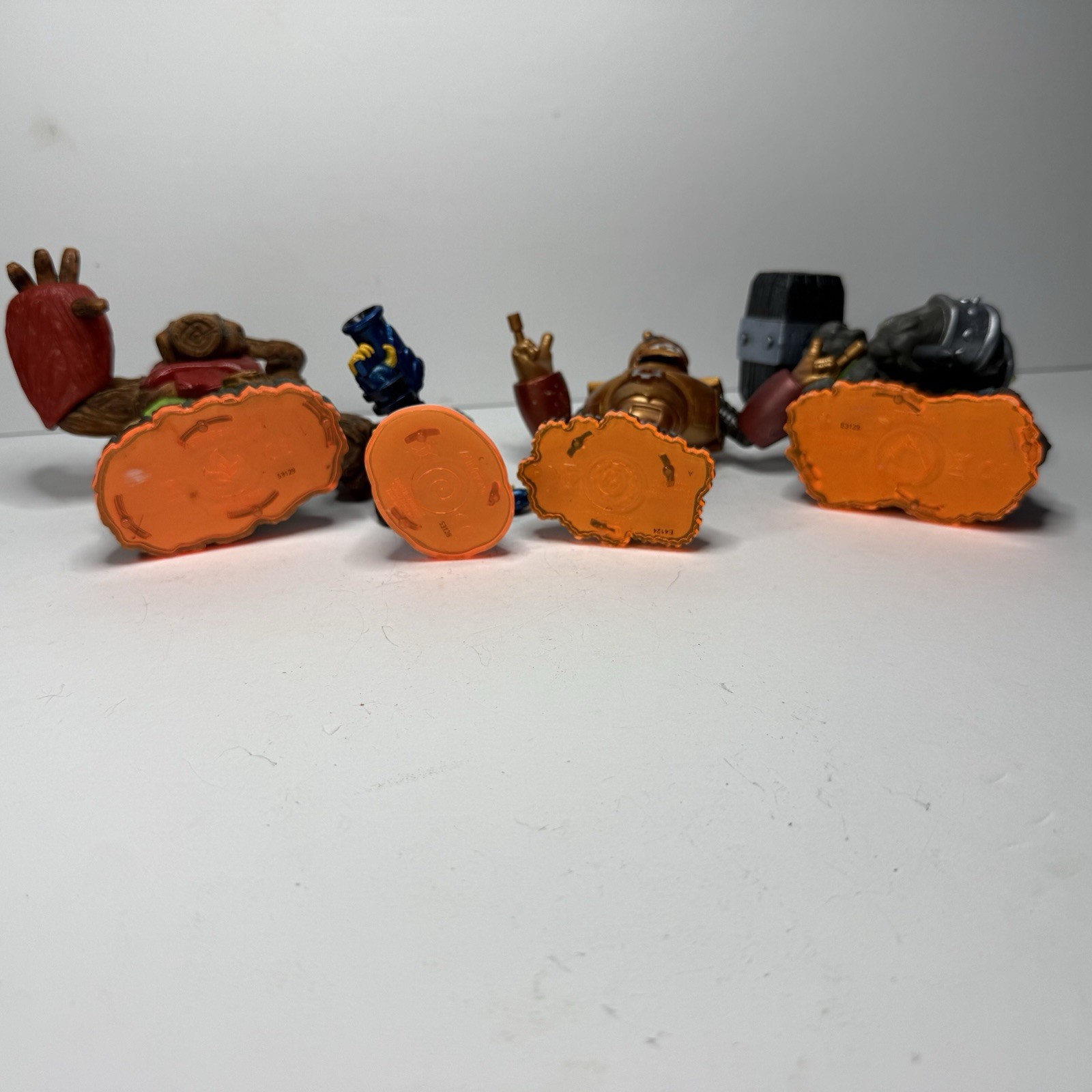 Skylanders Giants Figure Lot Of 4 – Bouncer Jet Vac Crusher Tree Rex