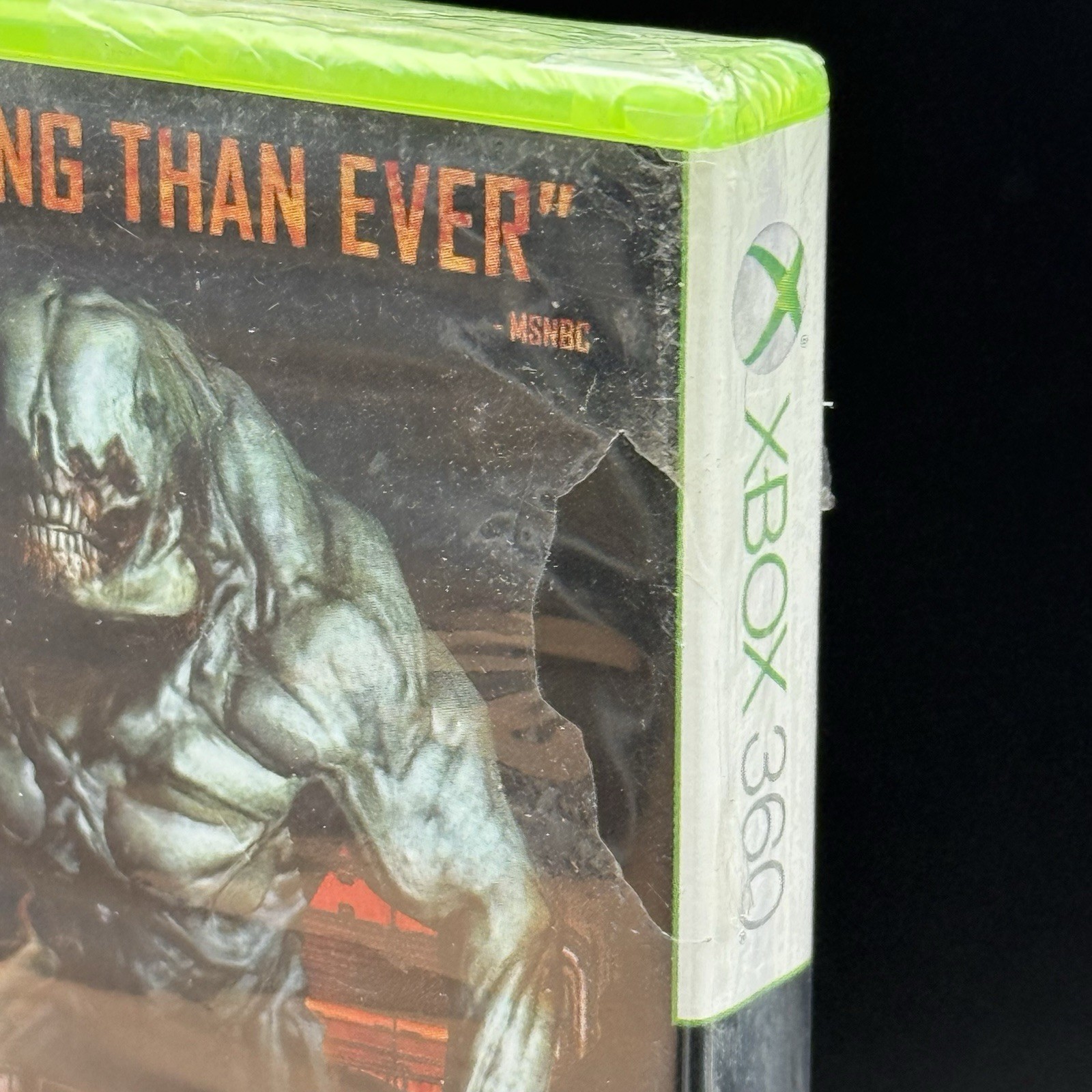 Rare Doom 3 BFG Edition (Microsoft Xbox 360 Xbox One Version, 2009) Brand New