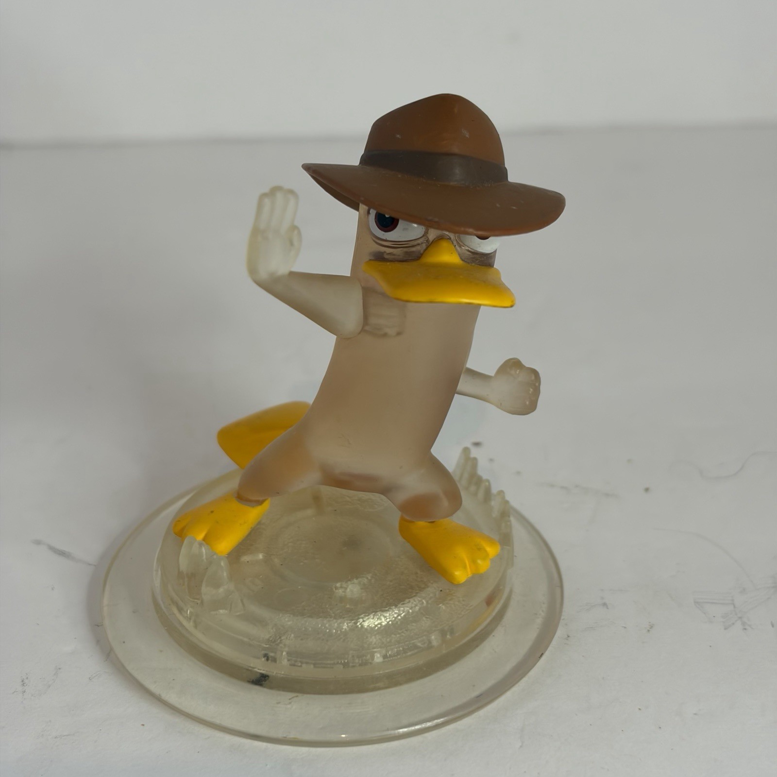Disney Infinity 1.0 Phineas & Ferb- Crystal Agent P (Perry the Platypus) Figure