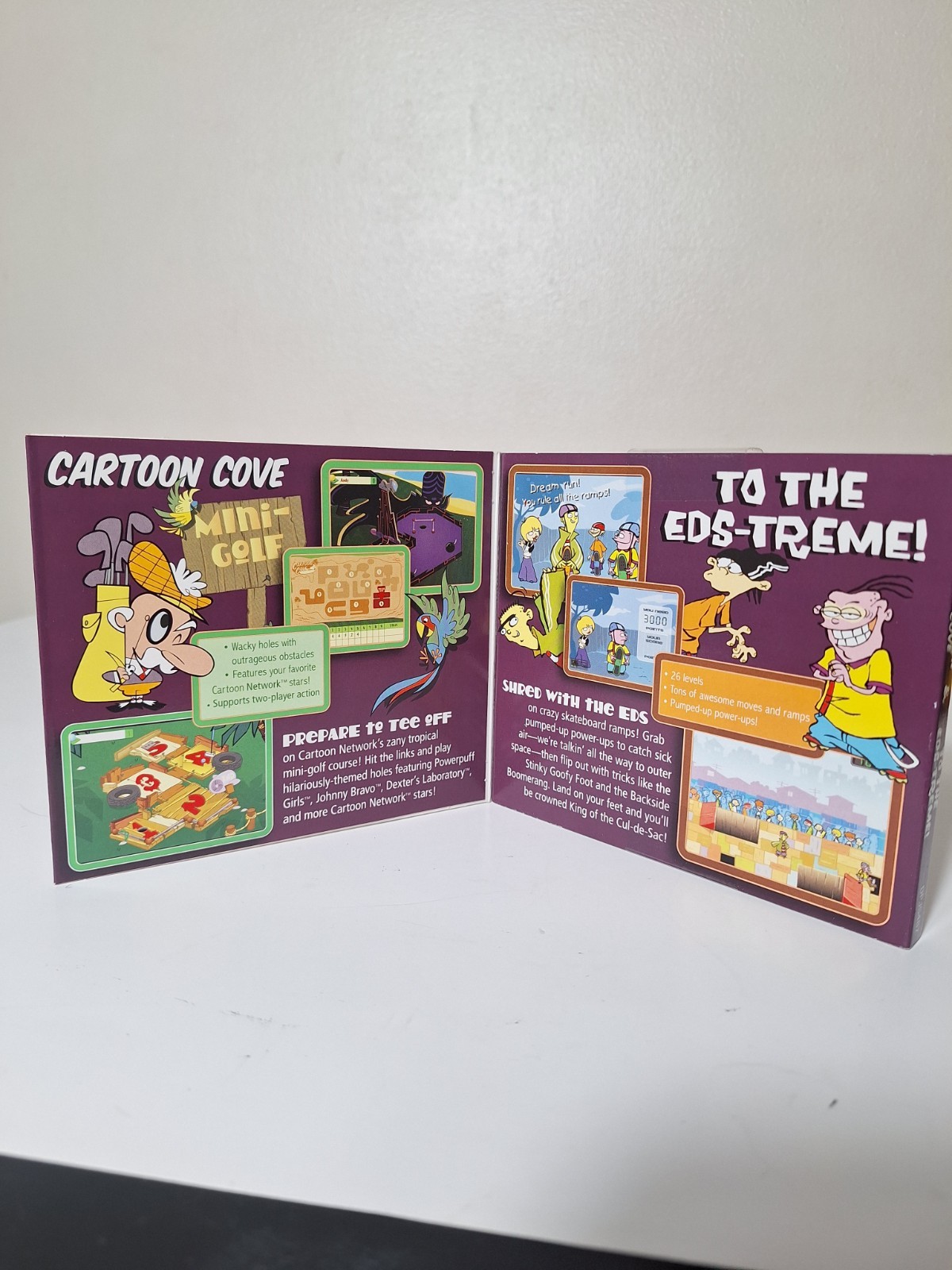 Cartoon Network Cartoon Cove & To The Eds-Treme Video Game PC Brighter Minds NEW