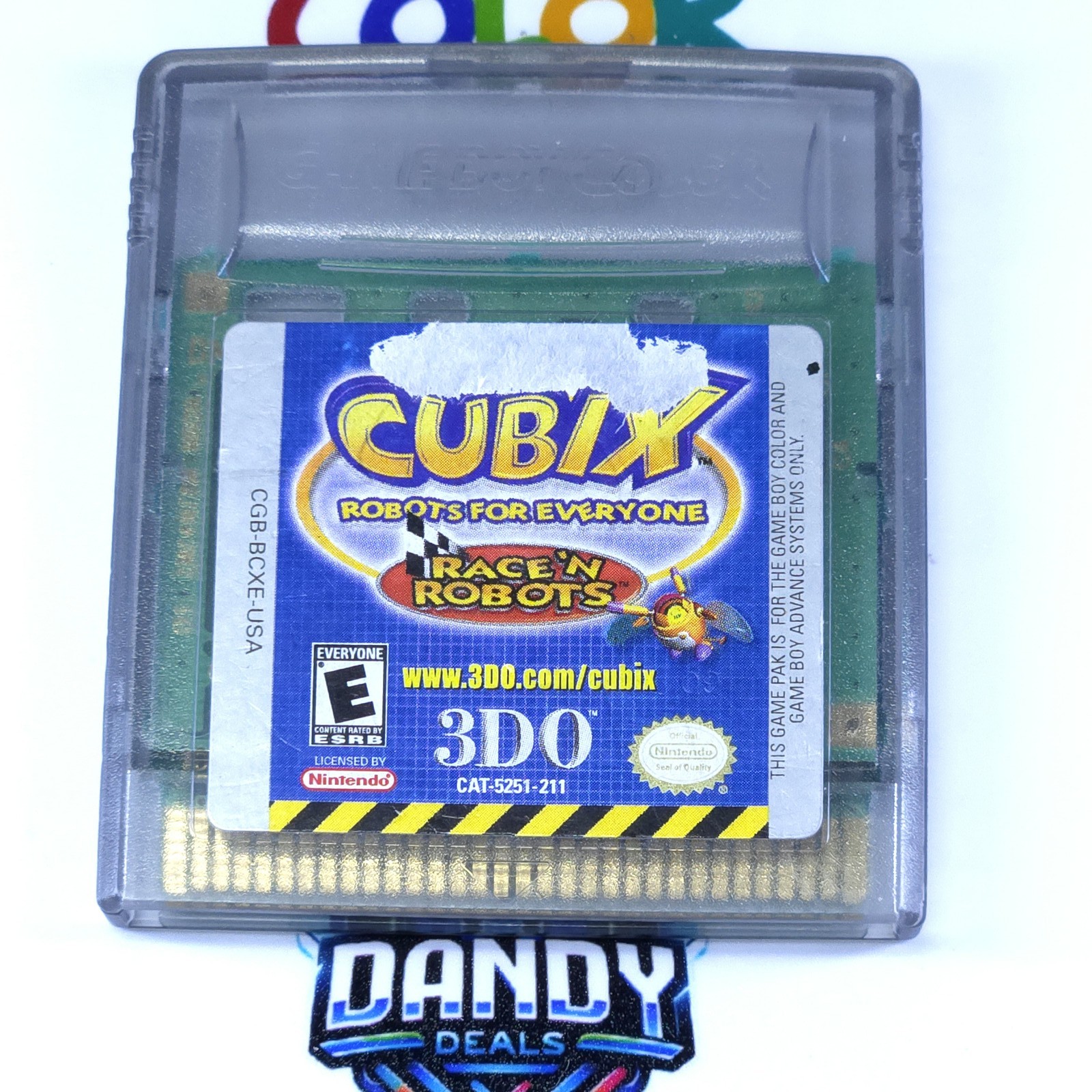Cubix Robots for Everyone Race N Robots GBC Authentic, Tested – GameBoy Color