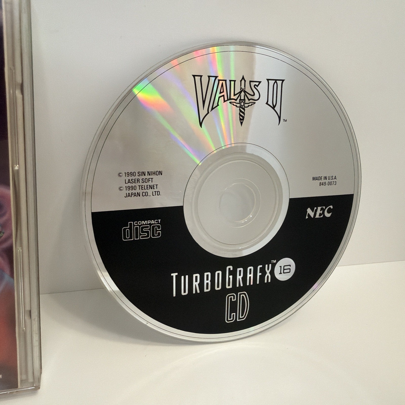 Valis II TurboGrafx-16 CD PC Engine Tested Complete CIB