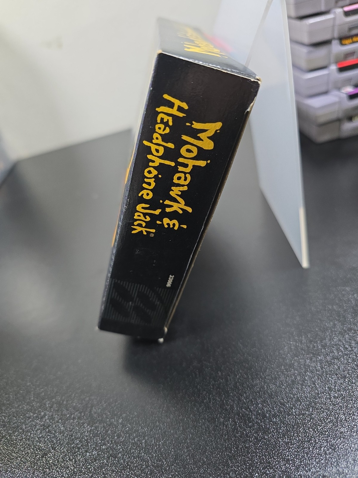 Mohawk and Headphone Jack (Super Nintendo, 1996) With Phone Card & Registration