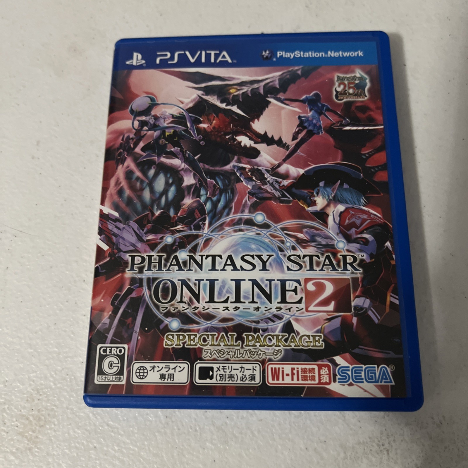Phantasy Star Online 2 Special Package Sony PlayStation Vita Japanese Import