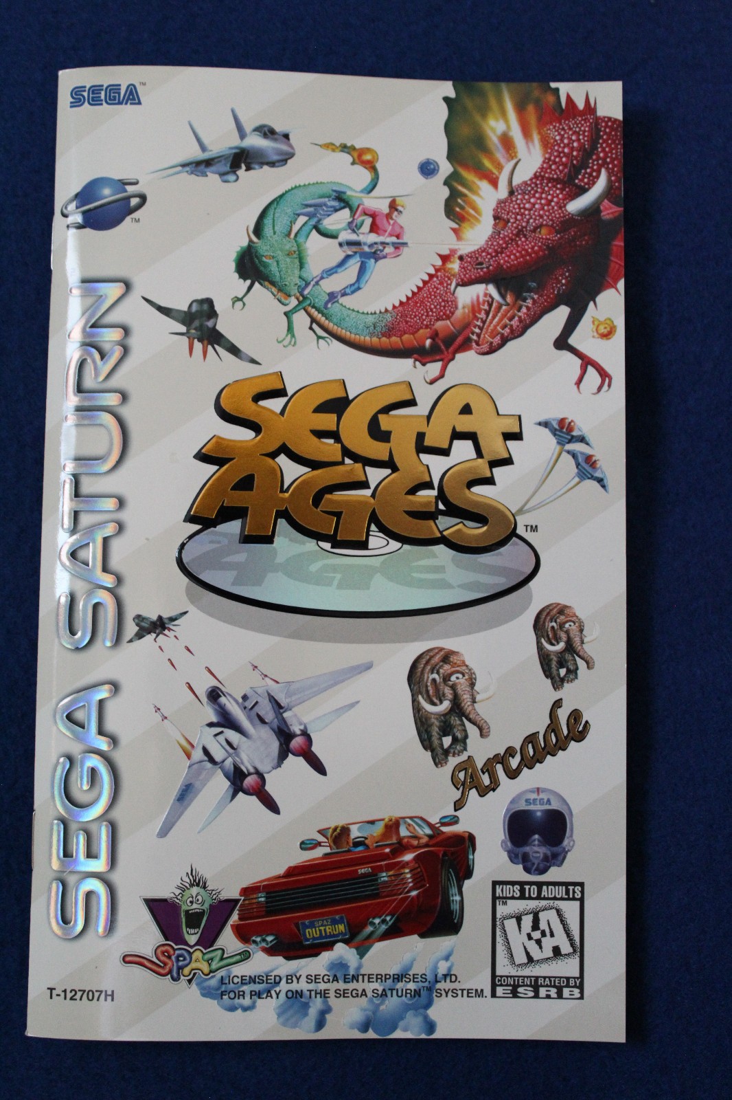 Sega Ages (Sega Saturn, 1997) CIB Complete w/ Manual + Reg Card Tested Excellent