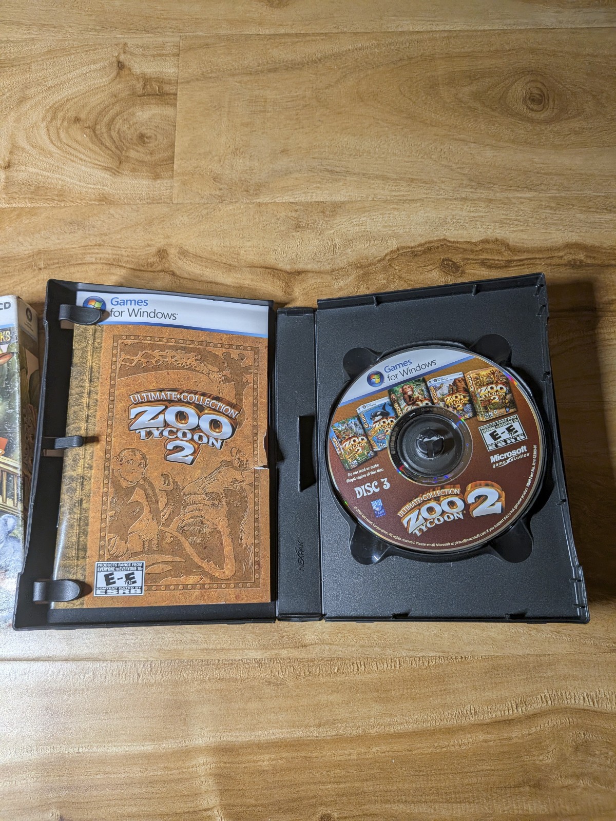 Zoo Tycoon 2: Ultimate Collection (PC, 2008) DISC 2 AND 3 only