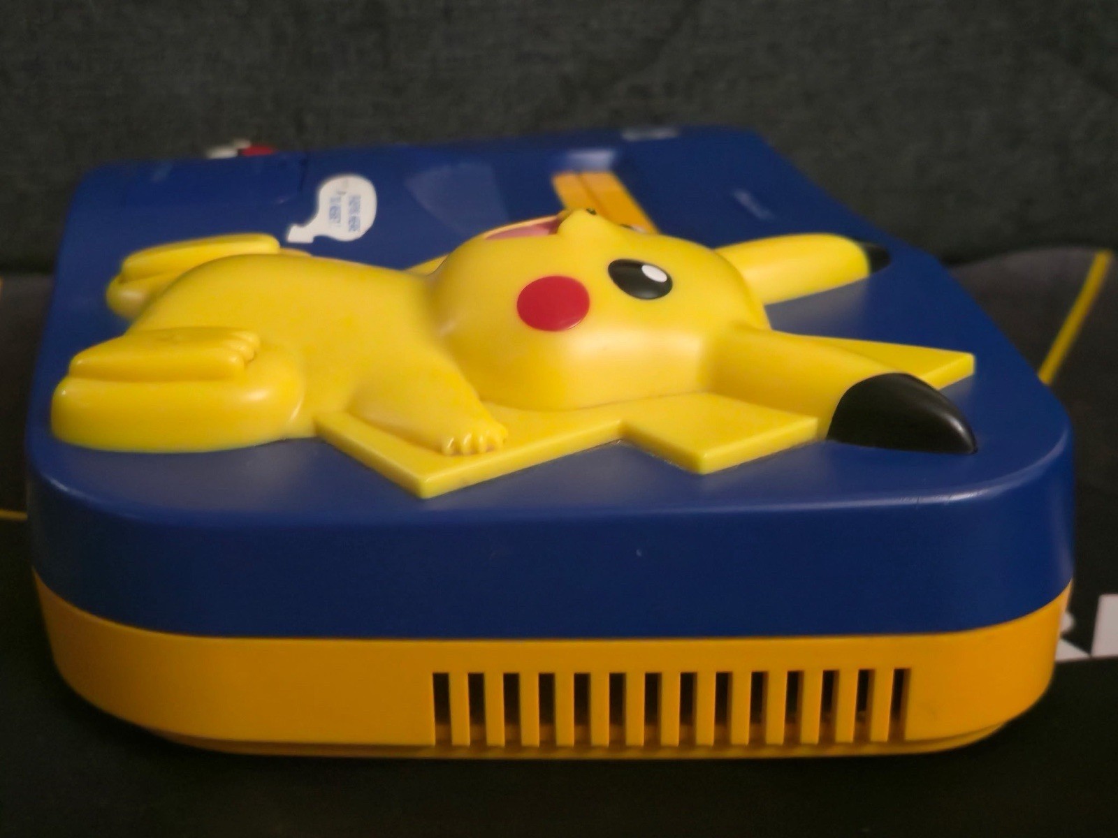 Nintendo 64 Pokemon Pikachu Edition Blue N64 Console w/ Cables Tested Works