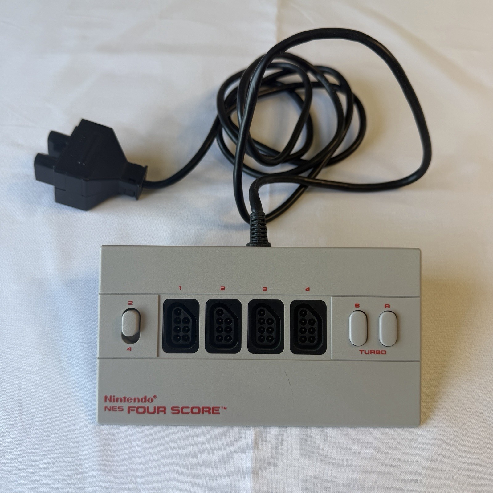 Nintendo NES Four Score 4-Player Multi-Tap Controller Accessory
