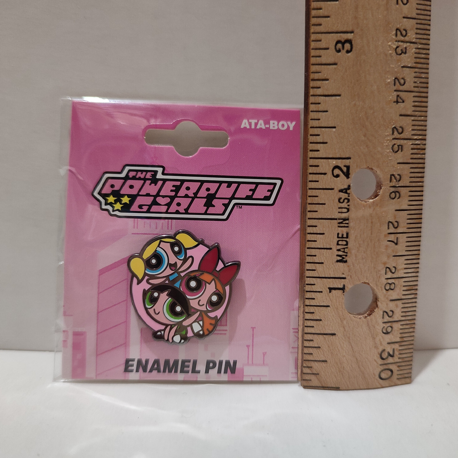 The Powerpuff Girls Trio Enamel Pin Official Cartoon Network Collectible Badge