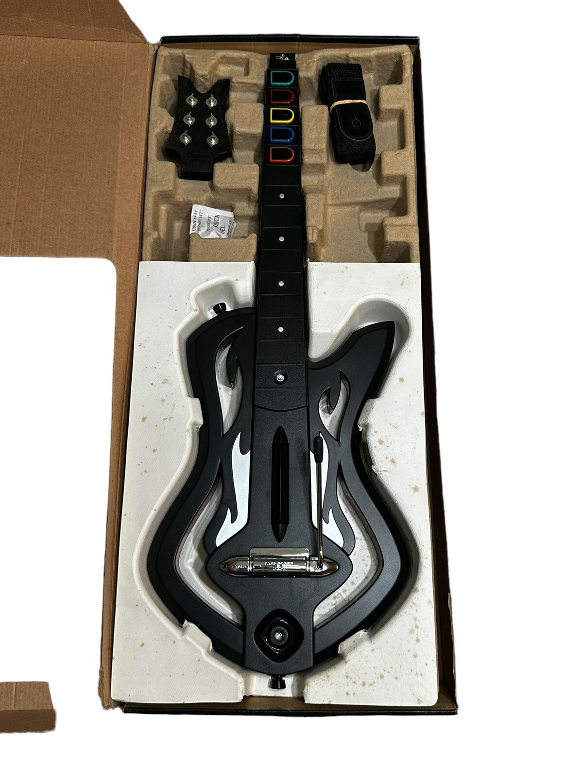 Guitar Hero Warriors of Rock Wireless Guitar (Xbox 360) W Guitar Hero 2 Game