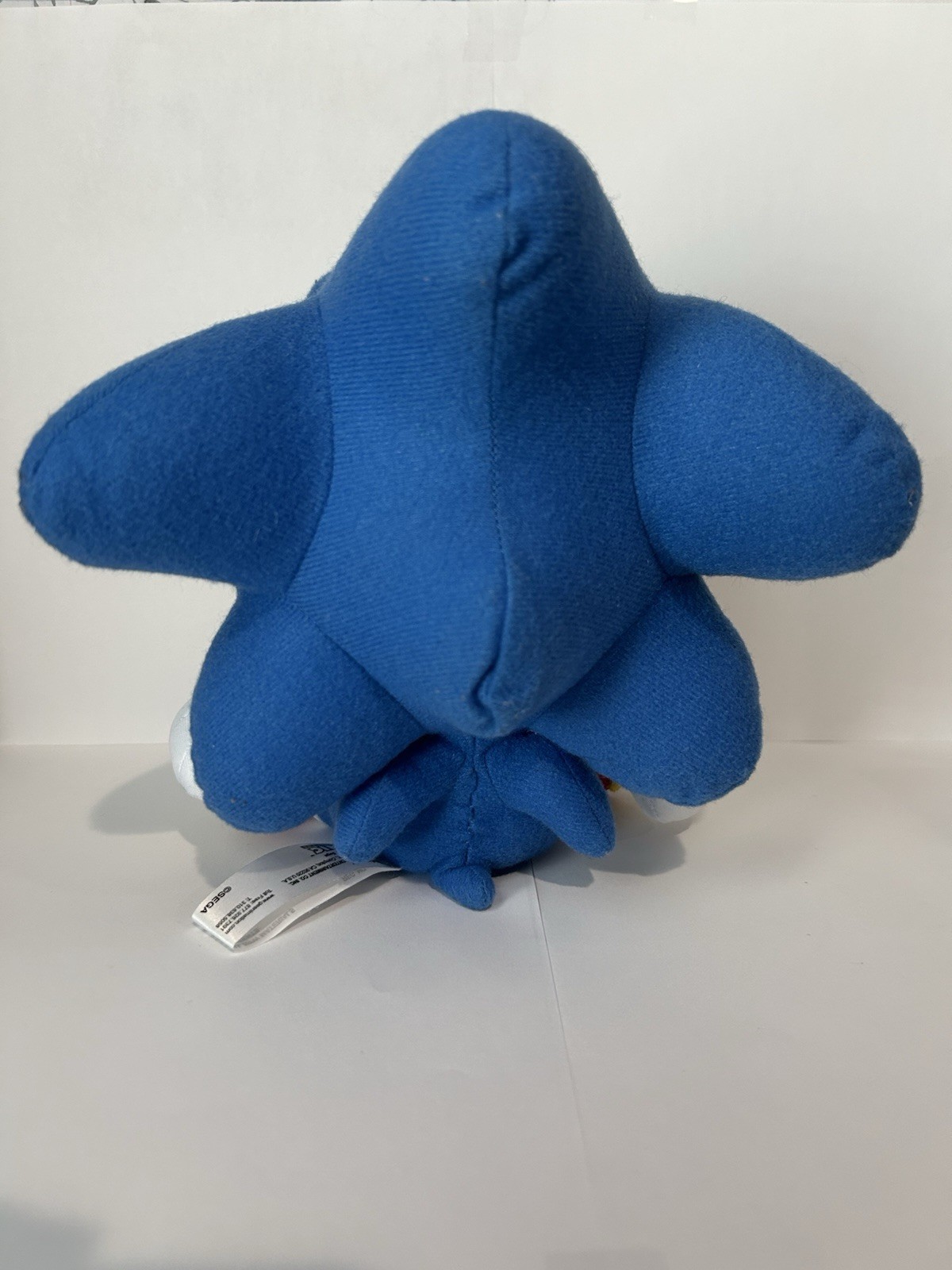 Sonic the Hedgehog Plush Doll Stuffed Toy w/ Hanging Loop, Sleeping