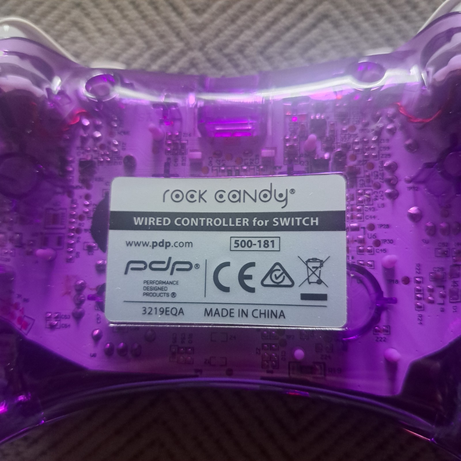 ROCK CANDY WIRED CONTROLLER FOR NINTENDO SWITCH | COSMO BERRY- FREE SHIPPING