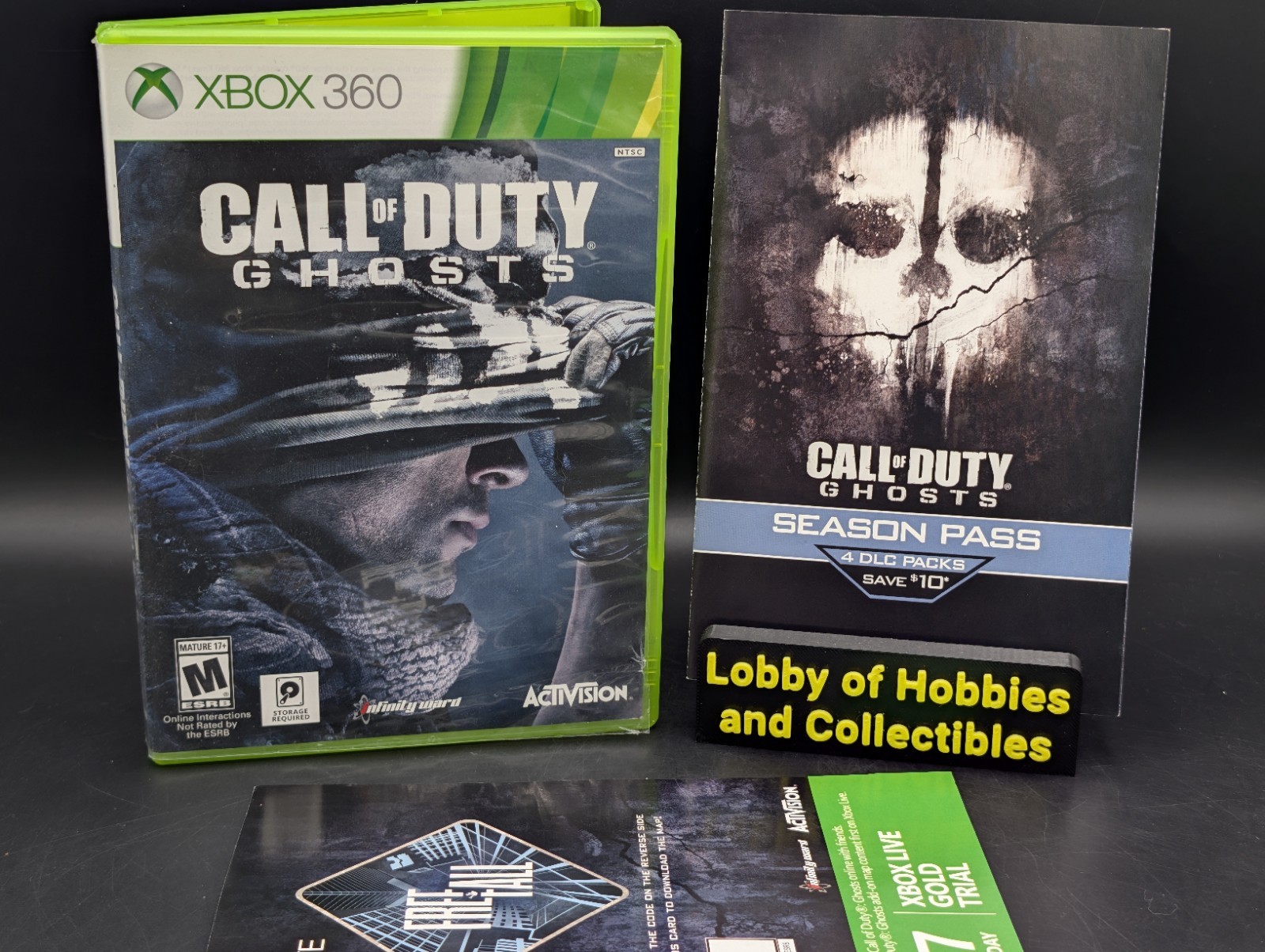 Call of Duty Ghosts ( Microsoft Xbox 360 ) CIB – Near Mint Discs – Tested