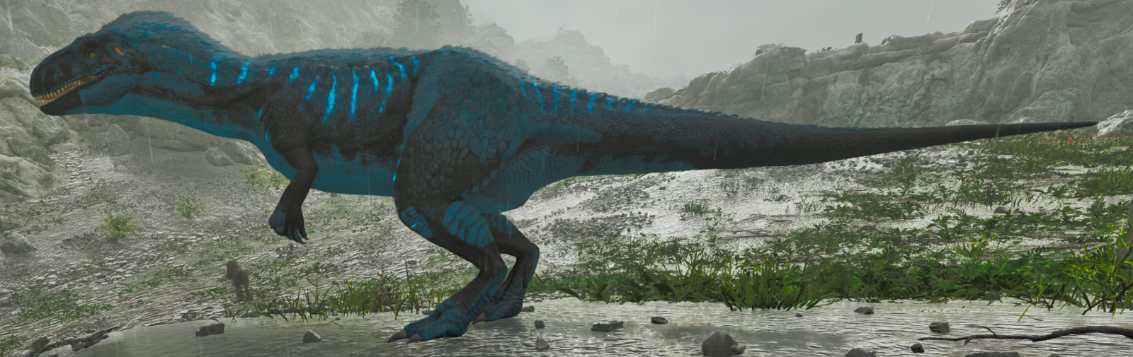 Ark Survival Ascended PVE Aberrant Megalosaurus, PAIR Dark Tron eggs, lvl 362