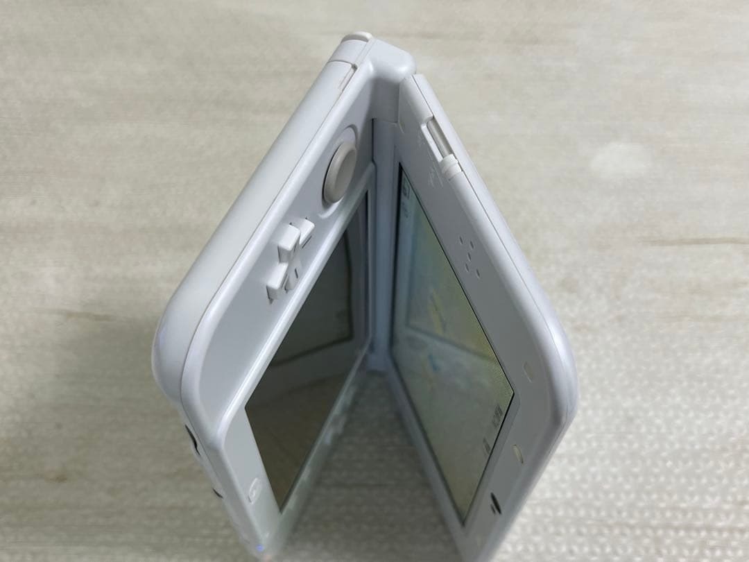 New Nintendo 3DS XL LL Pearl White Console from japan USED