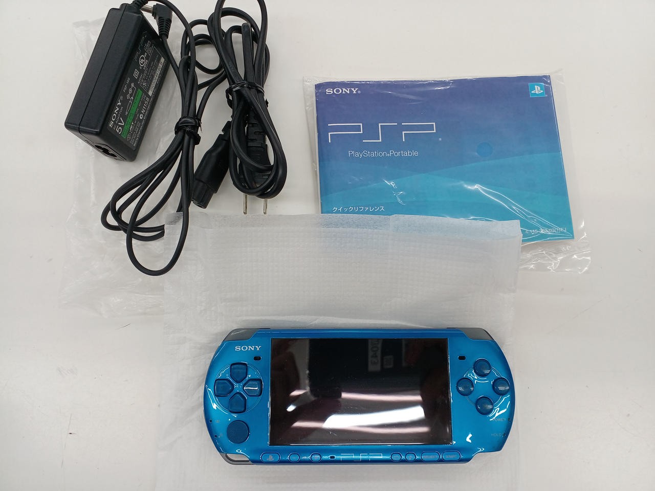 Sony PSP-3000 Portable Gaming Console Black No Warranty