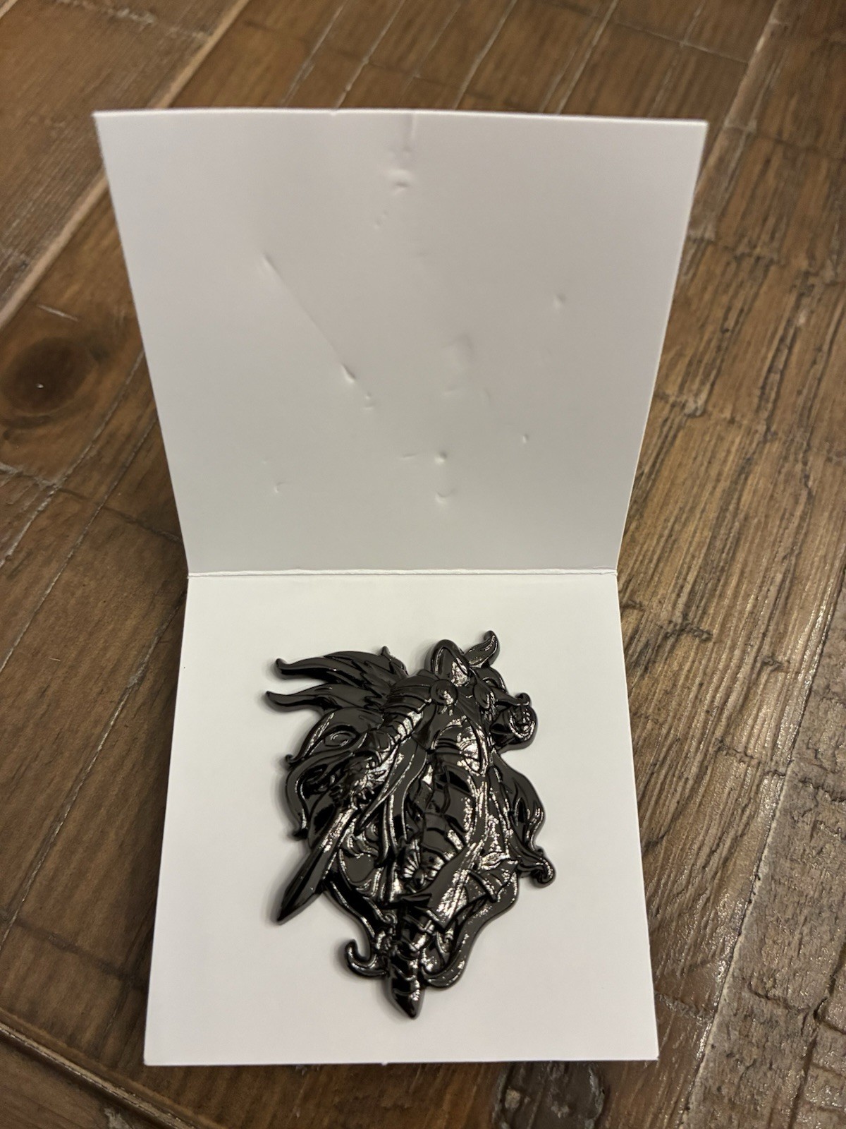 Diablo Tyrael Onyx Black Variant Pin Blizzcon 2023 Series 10