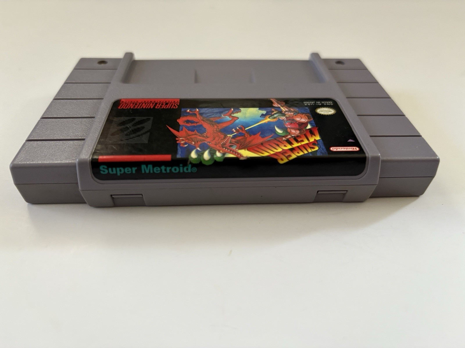 Super Metroid Super Nintendo SNES Authentic Tested Cartridge Only