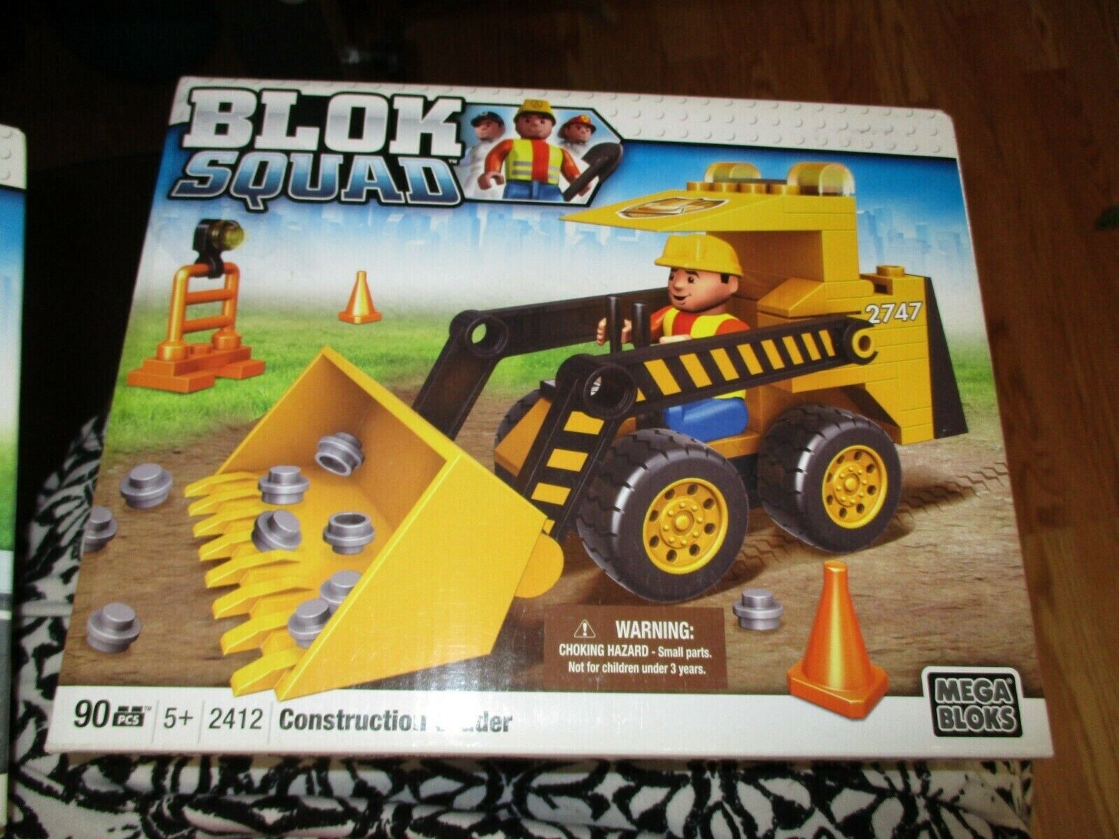 Mega Bloks Blok Squad Construction Loader 2412 – 90 Pcs