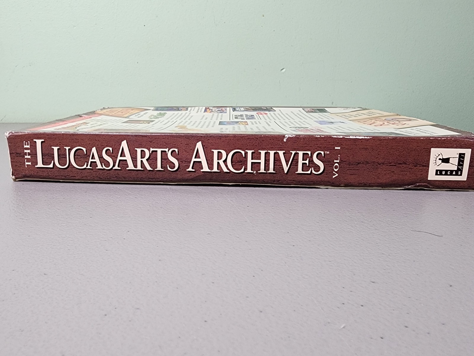 LucasArts Archives Vol 1 PC CD-ROM Games Indiana Jones Sam & Max. – CIB Big Box