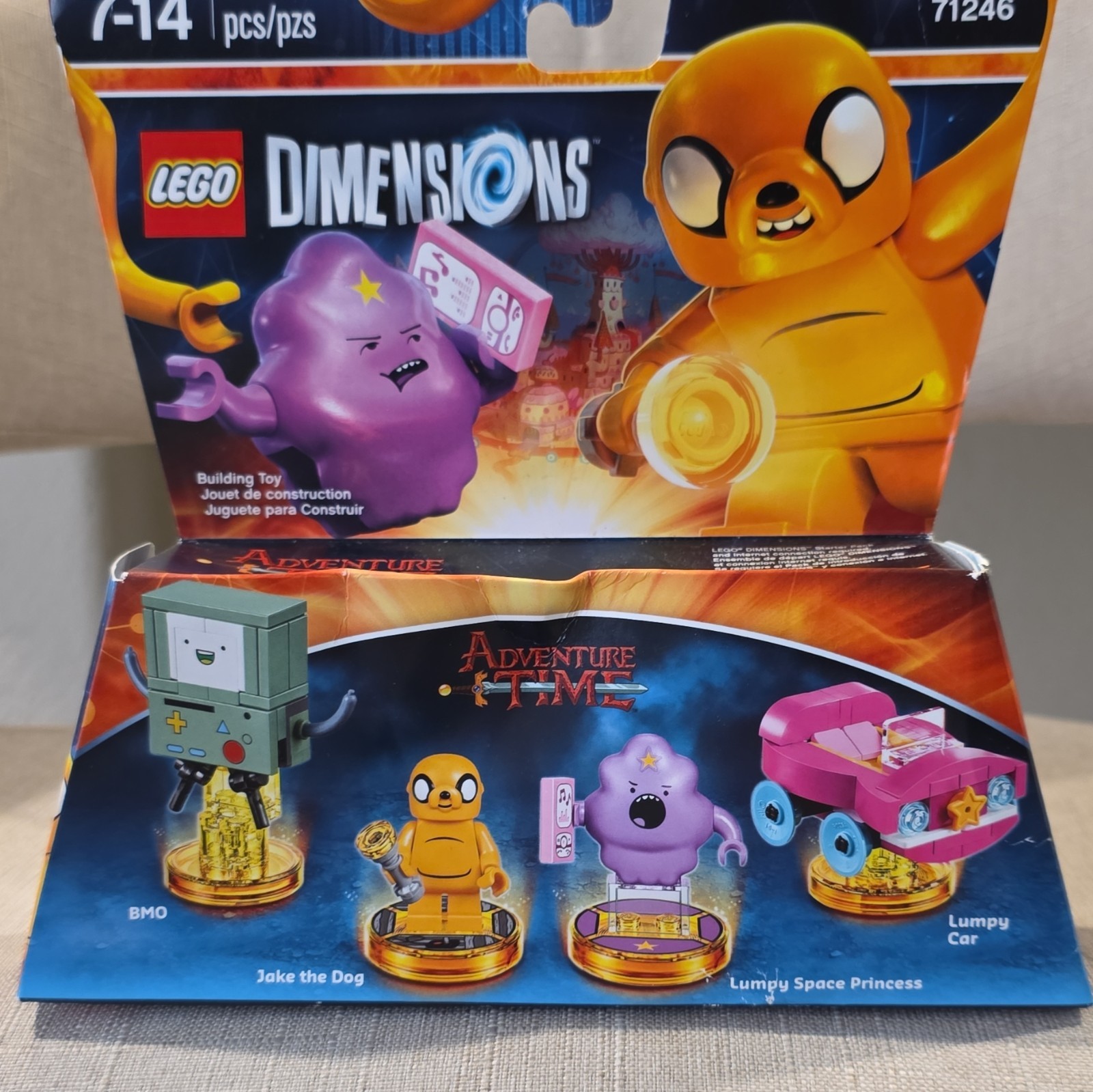 LEGO Dimensions Adventure Time Team Pack 71246 3-in-1 BMO Jake LSP