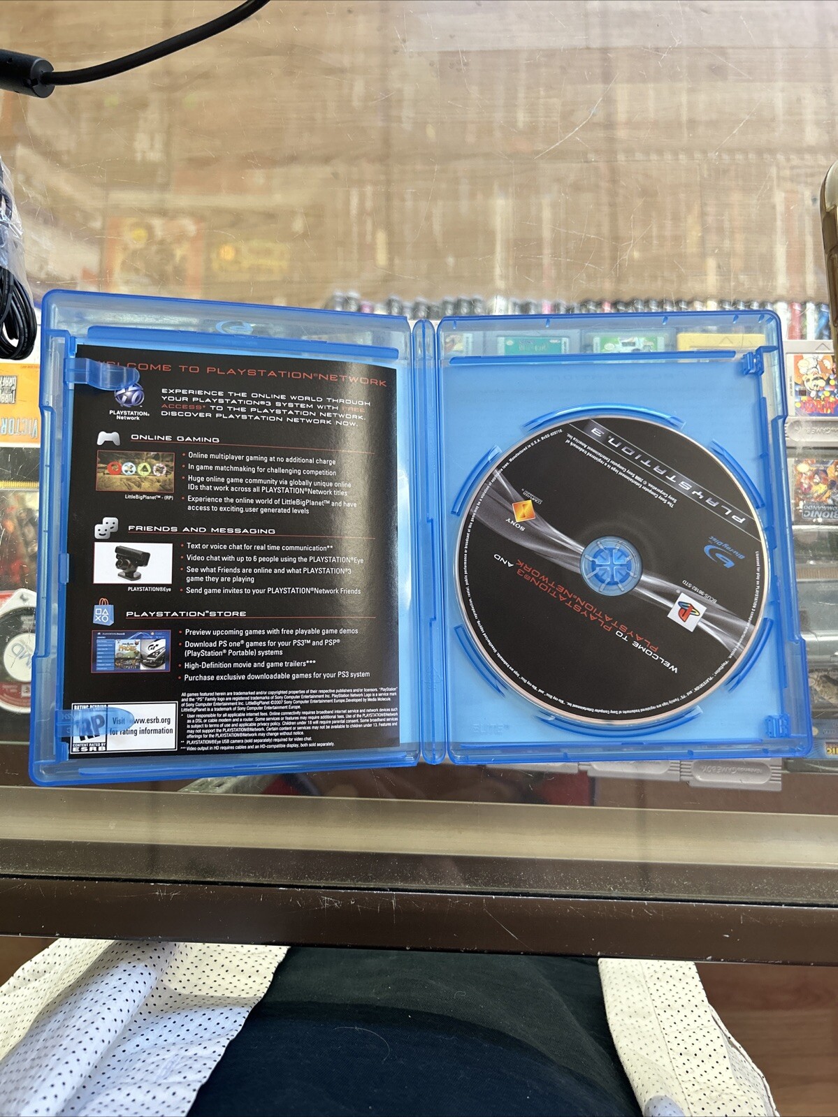 Welcome To PlayStation 3 and Playstation Network Blu-Ray Disc