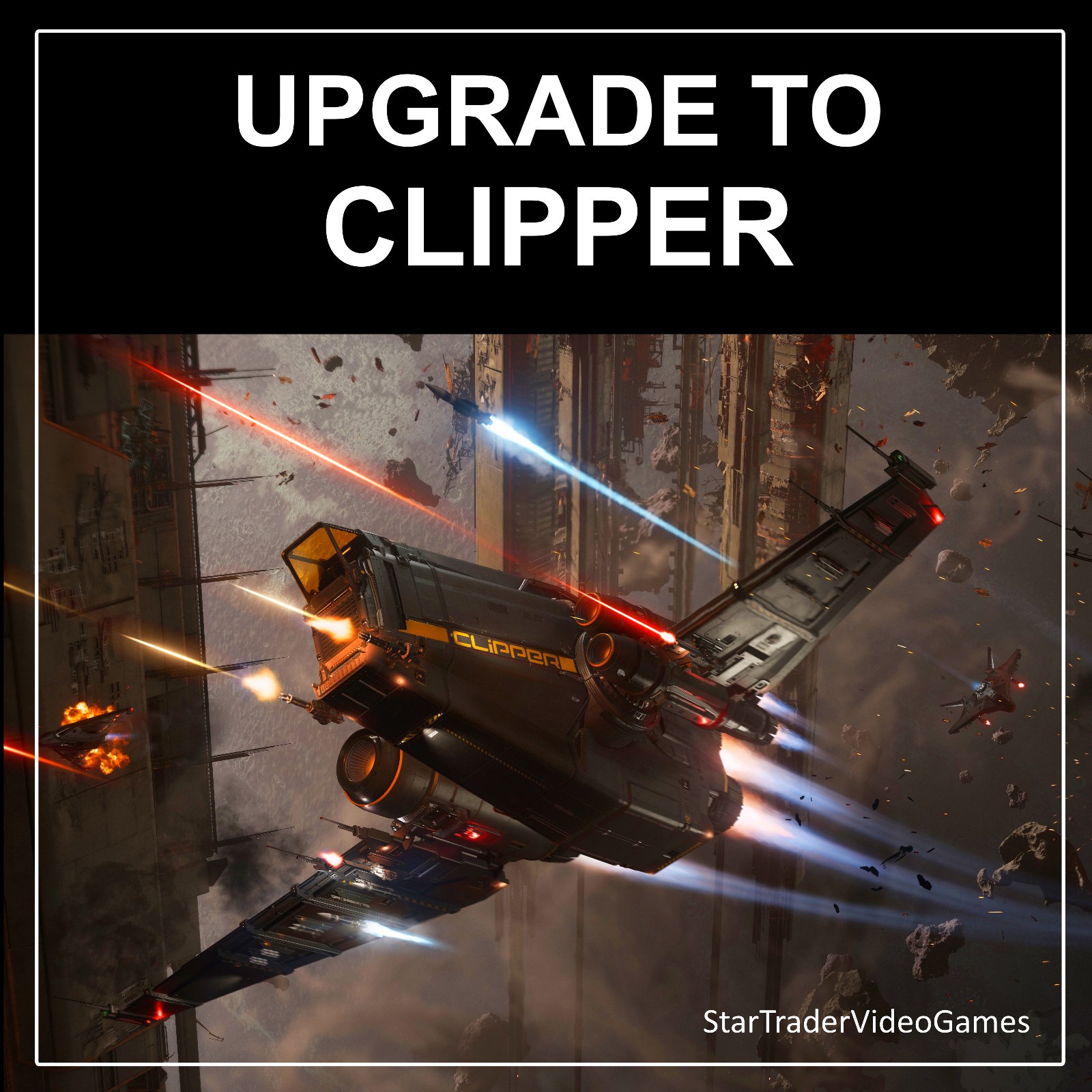STAR CITIZEN – SHIP UPGRADE TO DRAKE CLIPPER – CCU SELECTION
