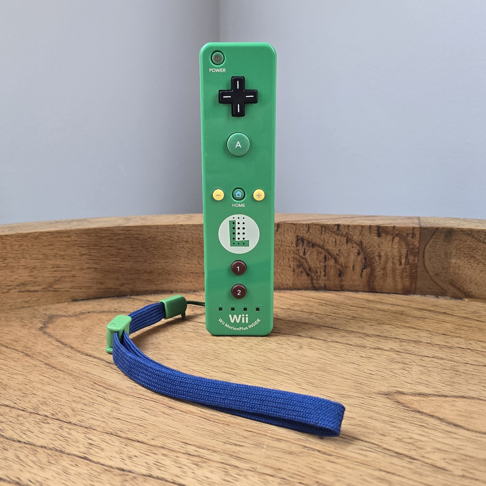 Official Luigi Wii Remote Motion Plus Controller OEM Nintendo Wii U