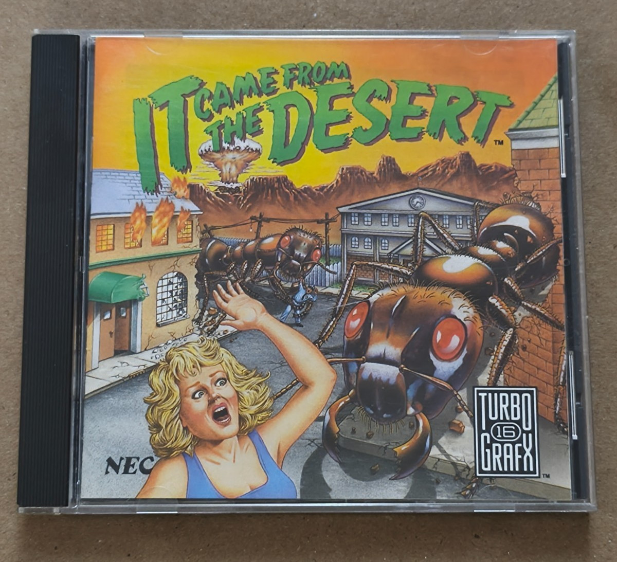 TurboGrafx CD – It Came From The Desert Complete – Game TESTED Authentic DUO