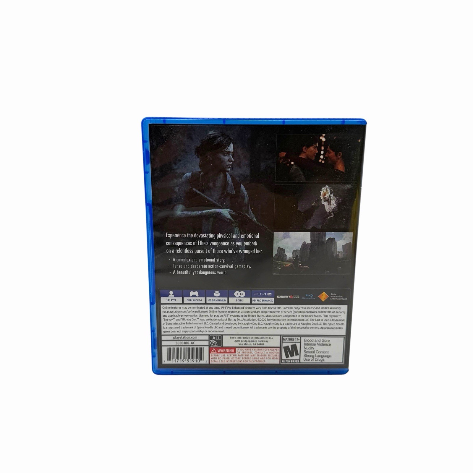 The Last of Us Part II Sony PlayStation 4 PS4