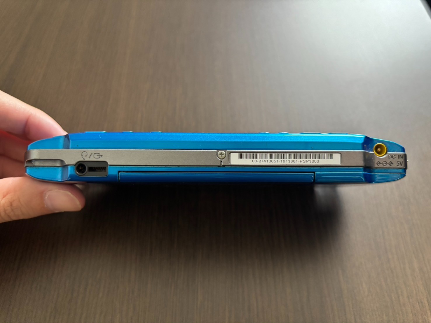 Sony PSP 3000 Vibrant Blue Console & USB charging cable – Tested [Good]