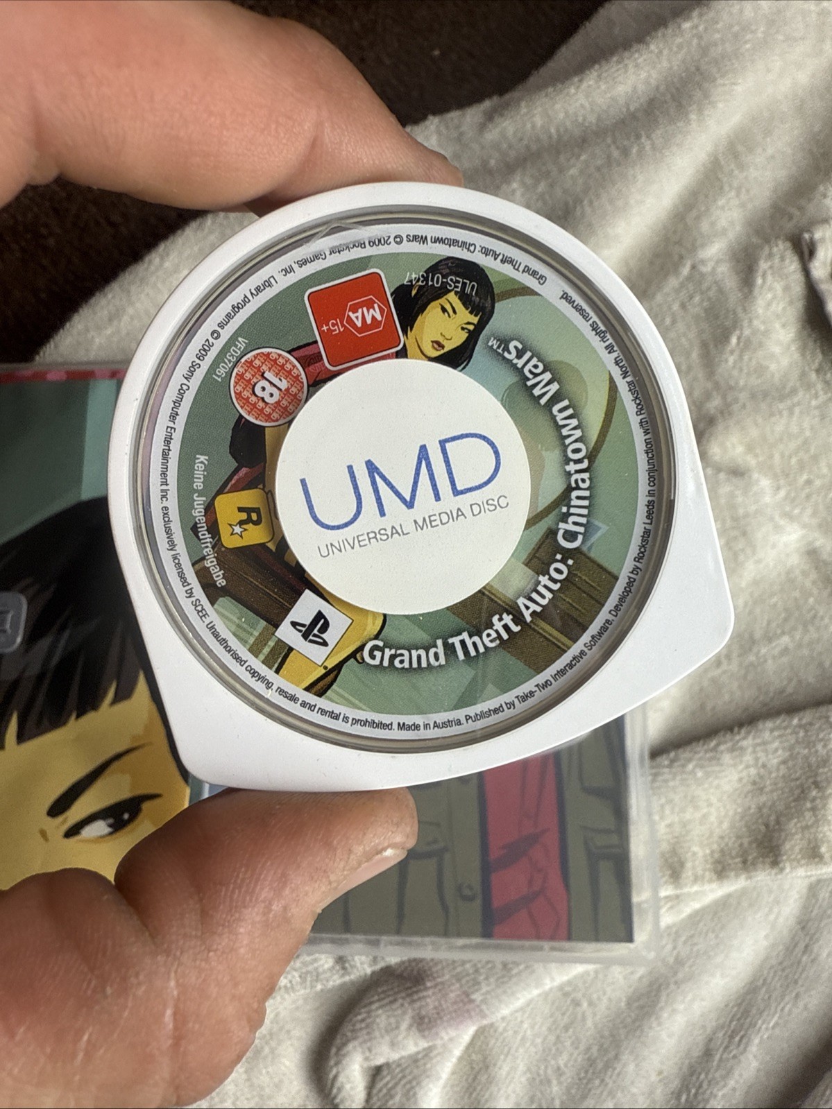 Grand Theft Auto: Chinatown Wars + Map And Manual Sony PSP Super Mint Condition