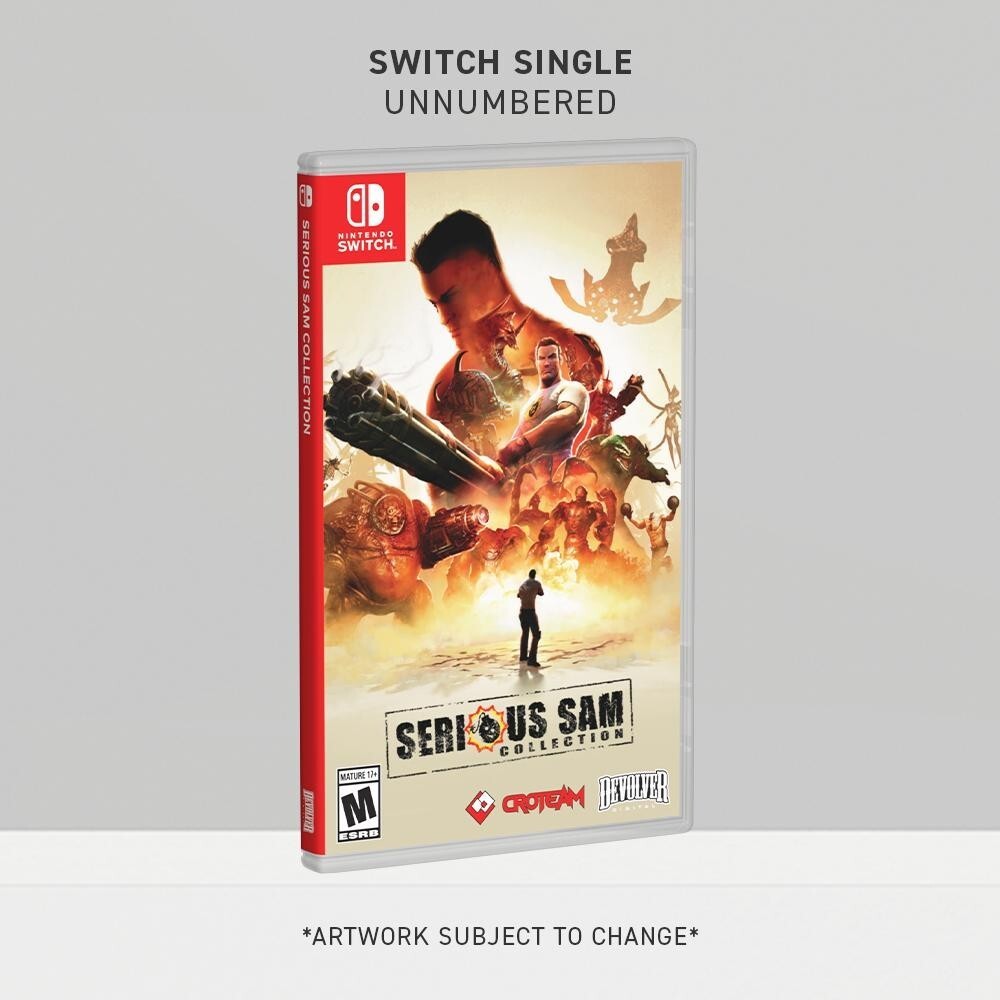Serious Sam 4 – COLLECTORS Edition w/Switch Game! READ – NEW FREE US SHIPPING