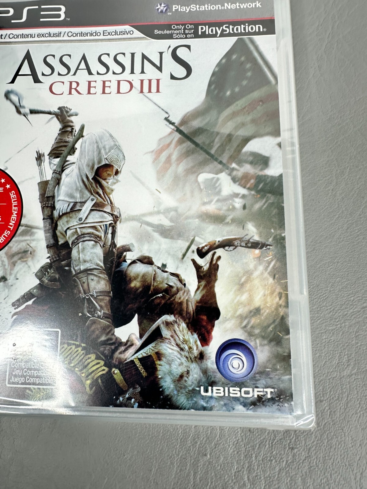 Assassin’s Creed III 3 (Sony PlayStation 3, 2012) PS3 Brand New Not for Resale