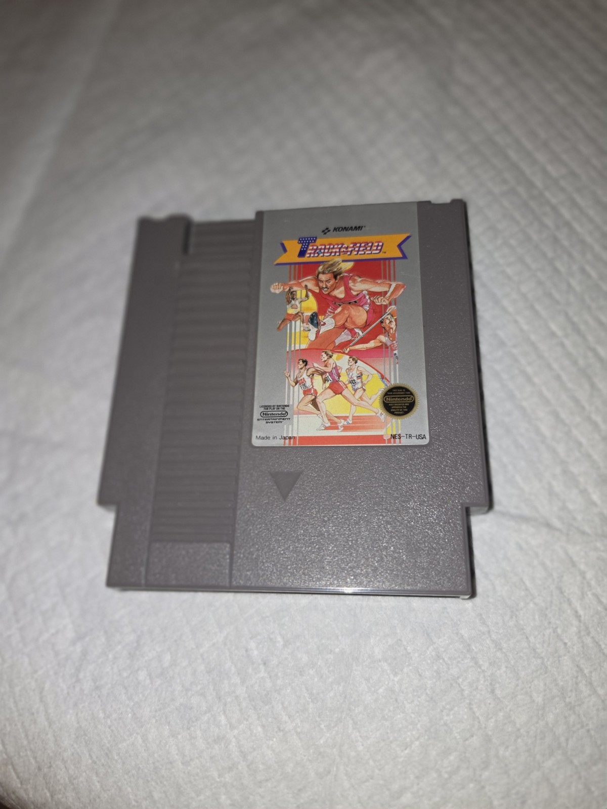 Konami Track & Field for Nintendo NES – Box/Case 1987 NTSC-U/C Multiplayer