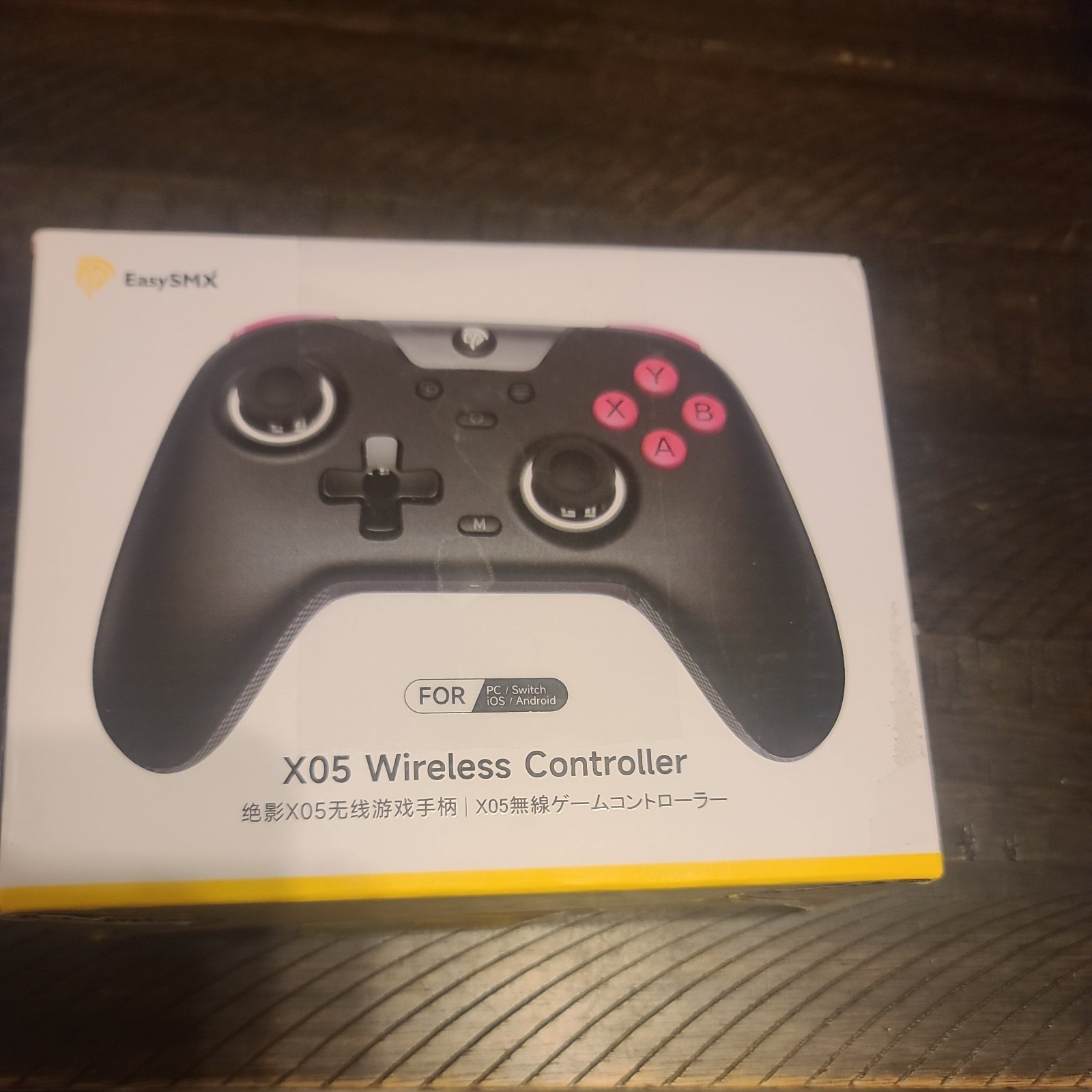 Open box resealed X05 Wireless Controller for PC/Steam/iPhone/Android/Switch