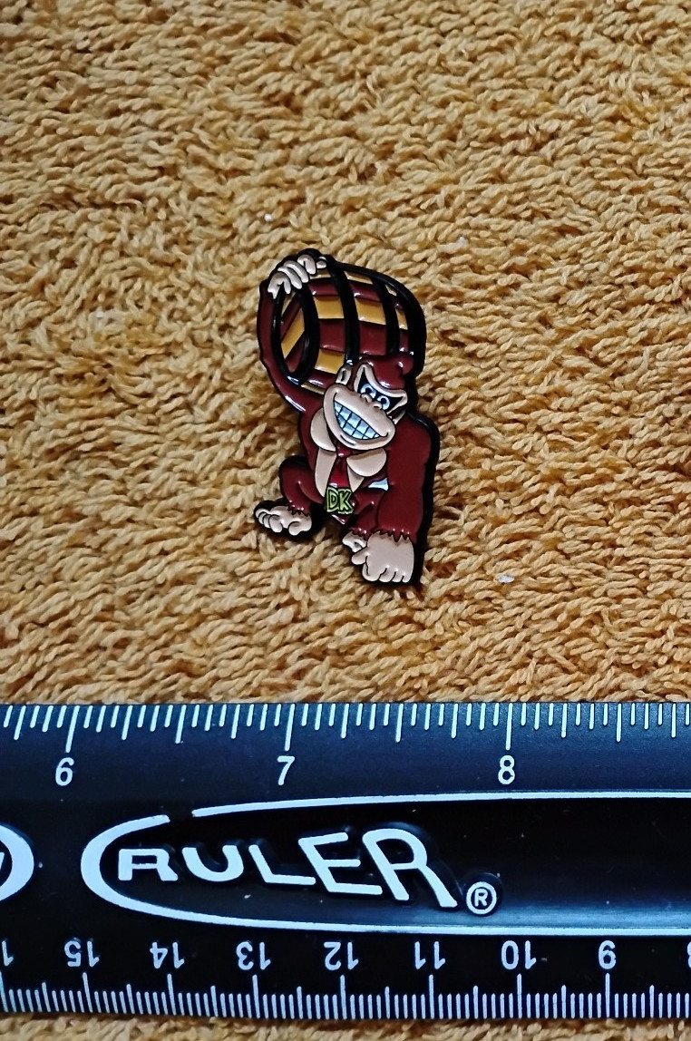 NINTENDO PIN metal enamel set lapel lot donkey kong yoshi koopa 2 PINS FOR $7.99